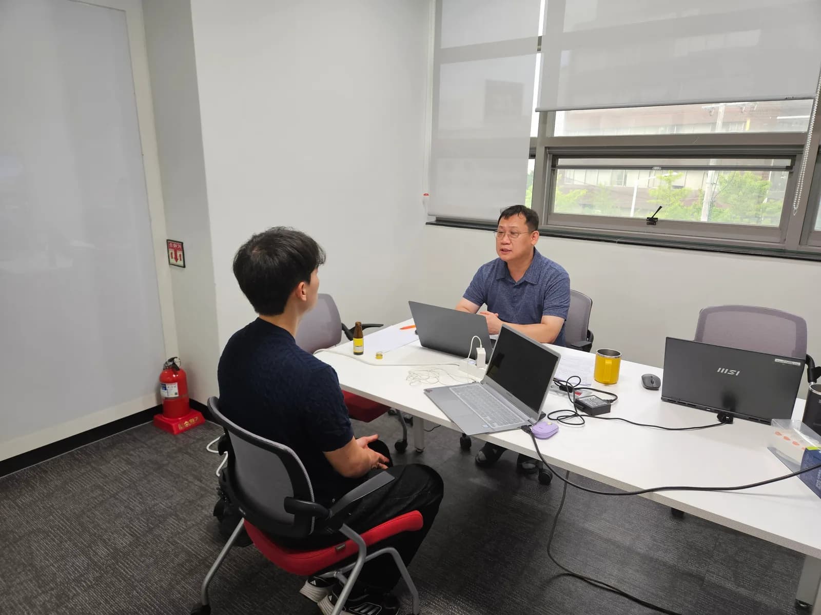 Mock interview practice photo